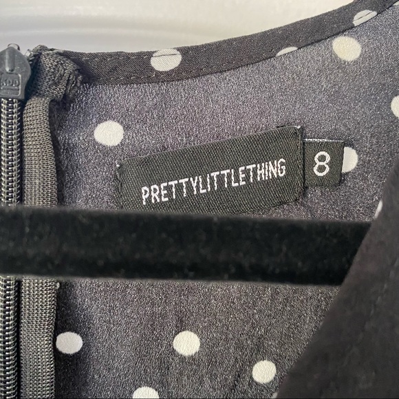 Black Polka Dot Blouse - Picture 6 of 9